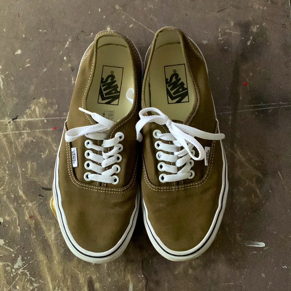 Vans classic low top walnut green M7/W8.5